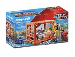 Playmobil-City-Action-Containerfertigung-70774