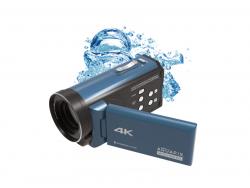 Easypix Aquapix WDV5630 Wasserfester Camcorder (Grau-Blau)