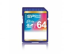 Silicon-Power-SD-Card-64GB-UHS-1-Elite-Class-10-Retail-SP064GB