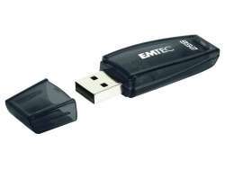 Clé USB 256GB EMTEC C410 - USB3.2 (Noir)