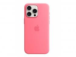 Apple Silikon Case iPhone 15 Pro Max mit MagSafe Pink MWNN3ZM/A