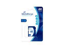 MediaRange SD Card 4GB SDHC CL.10 MR961