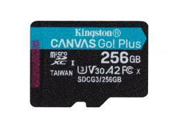 Kingston Canvas Go! Plus MicroSDXC 256GB UHS-I SDCG3/256GBSP