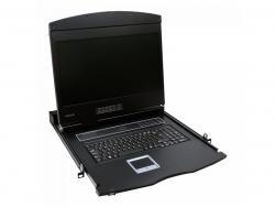 Logilink 19" LCD KVM Console with 19" TFT Panel and Keyboard (DE) (LC902GE)