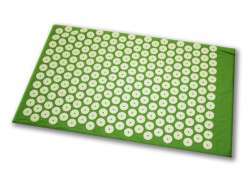 Shanti Acupressure Carpet / Nail mat (65 x 41 cm, Dark Green)