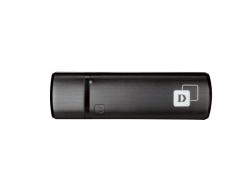 D-Link AC1200 - Wireless - USB - WLAN - 867 Mbit/s - Black DWA-182