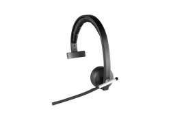 Logitech H820e Monaural Head-band Black headset 981-000512
