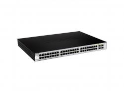 D-Link Web Smart Switch managed 48 x 10/100/1000 + 4 x SFP DGS-1210-48/E