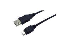 Câble de connexion LogiLink - USB 2.0 A vers mini USB 5 broches - 1,8m noir