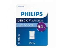 Philips Clé USB 64Go - 2.0 USB Drive Pico FM64FD85B/00