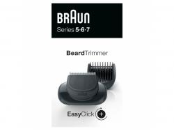 Braun Accessoire Tondeuse à Barbe pour Series 5, 6 et 7 BS4212020