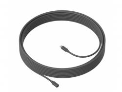 Logitech-MeetUp-Mic-Extension-Cable-Black-10-m-42-mm-950-000005