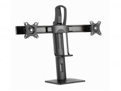 Gembird-Double-Monitor-Desk-Stand-Height-Adjustable-Black-MS-D2-01