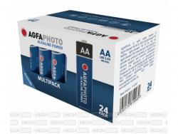 AGFAPHOTO Batterie Power Alkaline Mignon AA (Multipack 24-Pack)