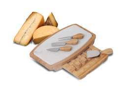 MK Bamboo PORTO - Set 6 pezzi di formaggio