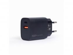Gembird USB Typ-C fast charger, 18 W, black - TA-UQC3-03