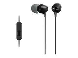 Sony Ecouteurs intra auriculaires filaires avec microphone - Noir - MDREX15APB.CE7