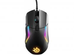 SteelSeries Rival 5 PC Mouse - USB Type-A - Black - Grey 62551