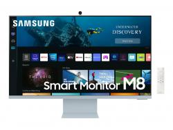 Samsung Serie 8 80,0cm 16:9 (32") Blau Matt - S32BM80BUU - LS32BM80BUUXEN