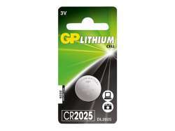 Battery GP Lithium Knopfzellen CR2025 (1 Pcs.) 0602025C4