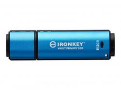 Kingston 512GB USB-C IronKey Vault Privacy 50C AES-256 FIPS IKVP50C/512GB
