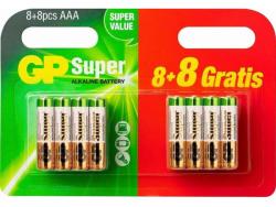 Batterien GP Super Alkaline Micro AAA (8+8 St.)