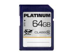 Platinum SDXC 64GB CL10 Blister