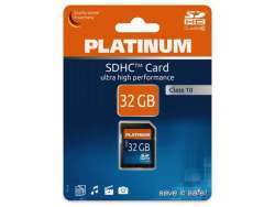 SDHC 32GB Platinum CL10 Blister