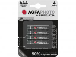 AGFAPHOTO Batterie Ultra Alkaline Micro AAA (4-Pack)