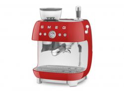 Smeg Espresso Manual Coffee Machine 50´s Style Red EGF03RDEU
