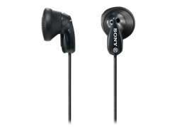 Sony MDR-E 9 LPB Headphones Ear-bud Black  MDRE9LPB.AE