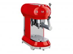 Smeg Espressomaschine mit Siebträger 50´s Style Rot ECF01RDEU
