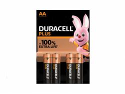 Bateria Duracell Alkaline Plus Extra Life MN1500/LR06 Mignon AA (4-Pack)