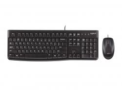 Logitech MK120 Tastatur & Maus Set QWERTZ Schwarz 920-010022