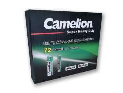 Camelion Batterie-Sparset Super Heavy Duty (72 Stk.=36xAA, 36xAAA)