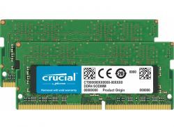 Crucial DDR4 32GB: 2x16GB SO DIMM 260-PIN CT2K16G4S266M