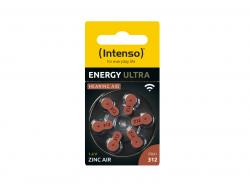 Intenso Energy Ultra A312 PR41 Knopfzelle für Hörgeräte 6er Blister 7504436