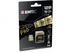 Emtec MicroSDXC 128Go SpeedIN PRO CL10 95MB/s FullHD 4K UltraHD