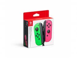 Nintendo Switch Joy-Con Controller Pair - Neon Green / Neon Pink (L + R) - 212021 - Nintendo Switch