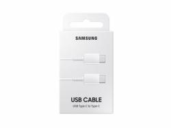 Samsung cable USB Type-C to Type-C (1m) EP-DA705BWEGWW (White)
