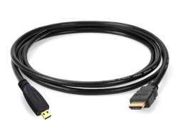 Reekin HDMI to Micro-HDMI cable - 2,0 Meter (High Speed with Ethernet)