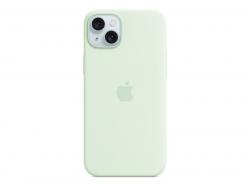 Apple Silikon Case iPhone 15 Plus mit MagSafe Blassmint MWNG3ZM/A