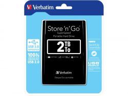 Verbatim Store ´n´ Go Externe Festplatte 2TB Schwarz 53177