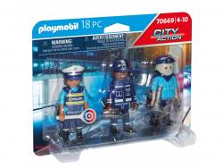 Playmonil City Action - Figurenset Polizei (70669)
