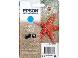 Epson TIN 603 - Cyan - Original - Tintenpatrone C13T03U24010