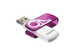 Philips Clé USB 2.0 64Go Vivid Edition violet - FM64FD05B/10