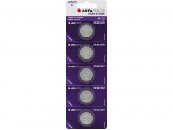 AGFAPHOTO Battery Lithium Extreme CR2032 3V (5-Pack)