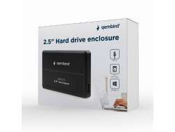 Gembird USB 3.0 2.5 Festplatten Gehäuse EE2-U3S-2