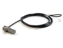 Câble antivol Conceptronic Noir 1,8 m CNBCOMLOCK18