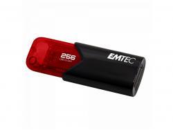 USB FlashDrive 256GB EMTEC B110 Click Easy (Rot) USB 3.2 (20MB/s)